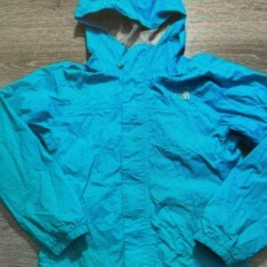 Kids Blue Hooded Jacket